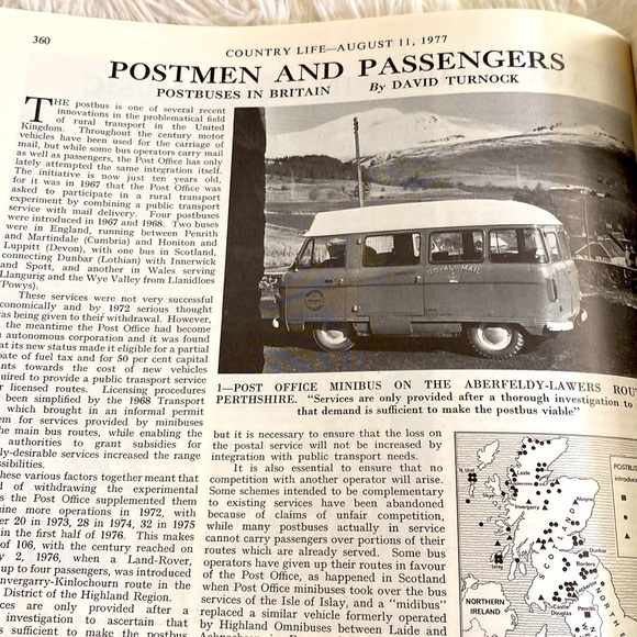 COUNTRY LIFE MAGAZINE SCOTTISH NUMBER  August 11, 1977 - Picture 11 of 14